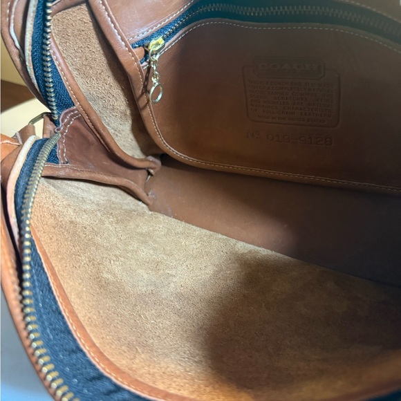 COACH vintage British tan OLIVER bag🔥9902 - Picture 12 of 16